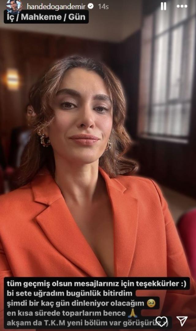 Hande Doğandemir Evde Düşerek Kaburga Kemiğini Kırdı, Hastaneye Kaldırıldı