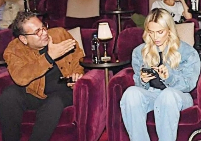 Hadise, yeni aşkı Şenol Sönmez ile film galasında yan yana görüntülendi ama ayrı çıktı