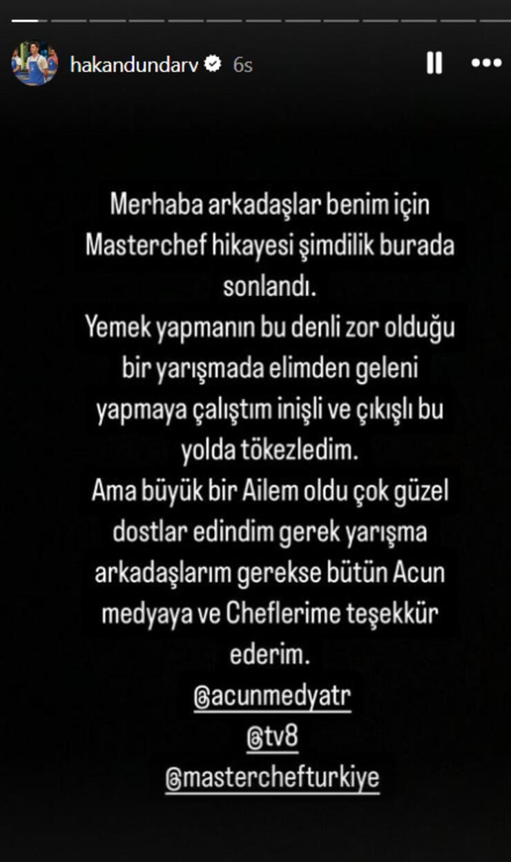 Hakan MasterChef'ten elendi! Eleme sonrası sosyal medyada tehdit ve hakaret mesajları gündem oldu