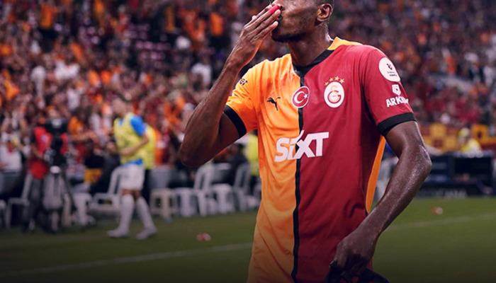 Galatasaray, Napoli'den kiralık olarak kadrosuna kattığı Victor Osimhen ile...