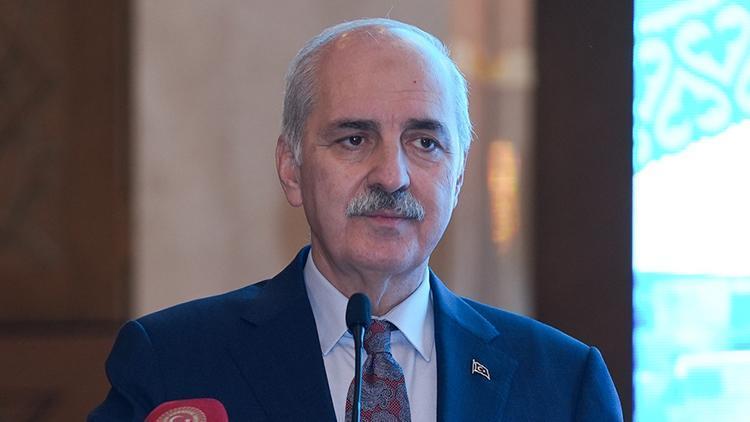 TBMM Başkanı Numan Kurtulmuş, Türkiye'nin uluslararası alandaki mücadelesine...