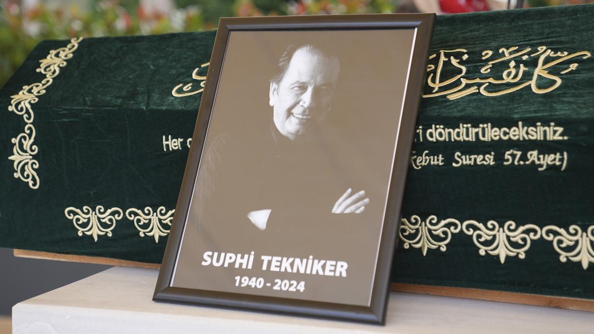 Suphi Tekniker'in Cenaze Töreni: Sanat Dünyası Onu Unutmadı