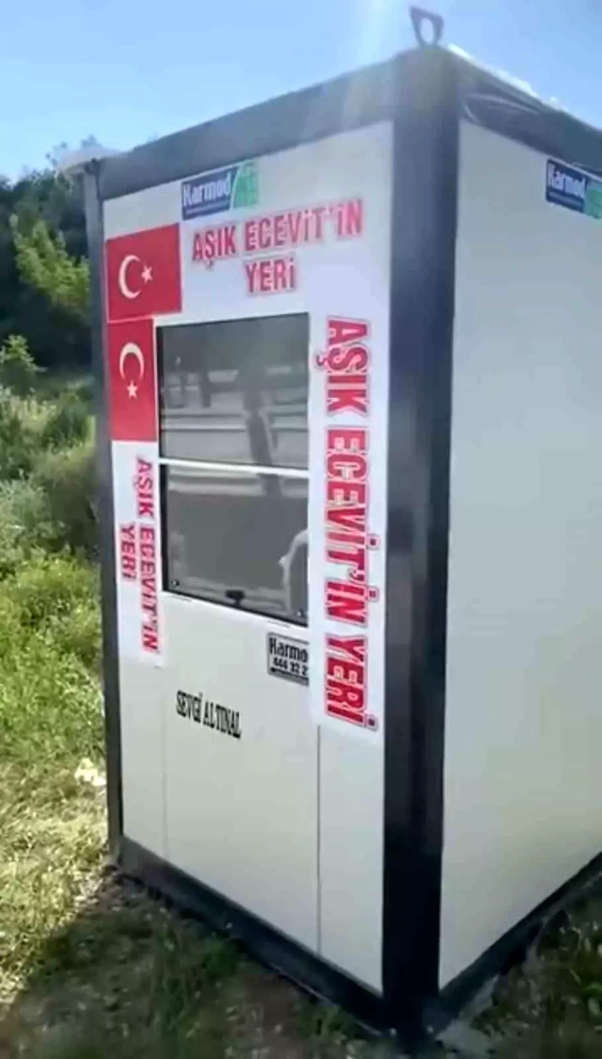 Tır Şoföründen Aşık Ecevit’e Kış Hediyesi: Konteyner Kulübe Geliyor!