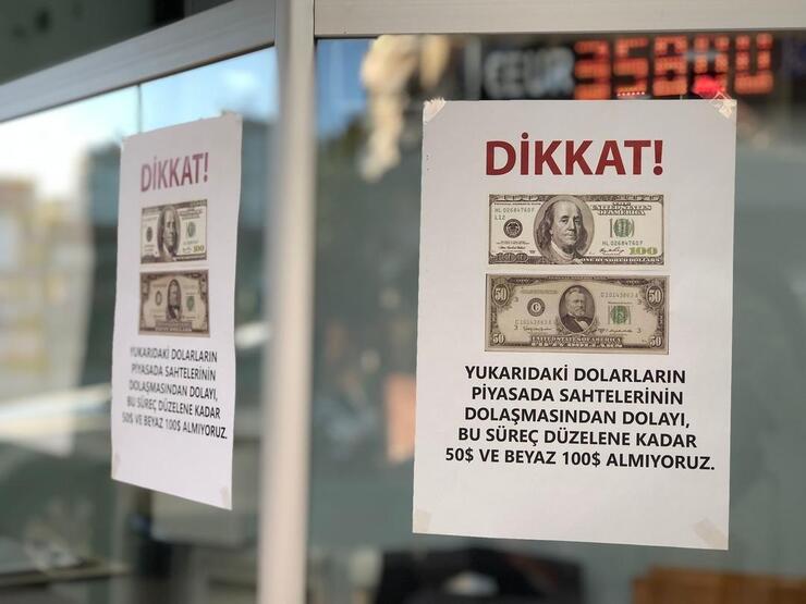 Döviz Büroları Sahte Dolar Alarmı Verdi, 50 ve 100 Dolar Alımını Durdurdu!