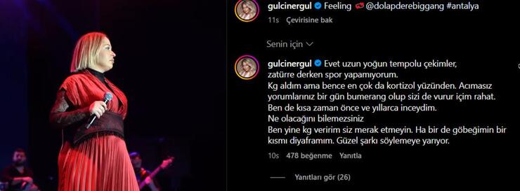 Gülçin Ergül Kilo Aldı Eleştirilere Yanıt Verdi: “Acımasız Yorumların Sahipleri Bulunabilir”