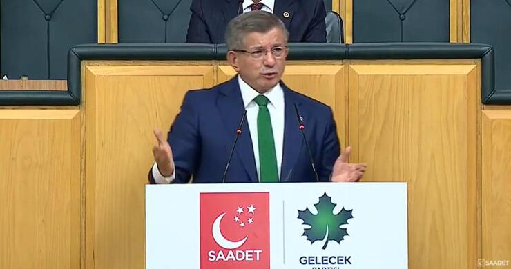 Ahmet Davutoğlu, TBMM'de gözyaşları içinde 5 kardeşin ölümü üzerine isyan etti