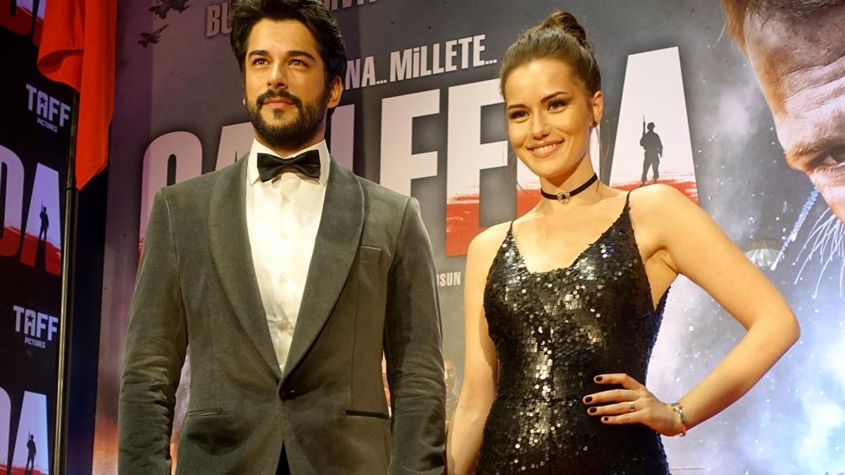 Fahriye Evcen'in kürklü paltosu sosyal medyada gündem oldu, Burak Özçivit'ten açıklama geldi