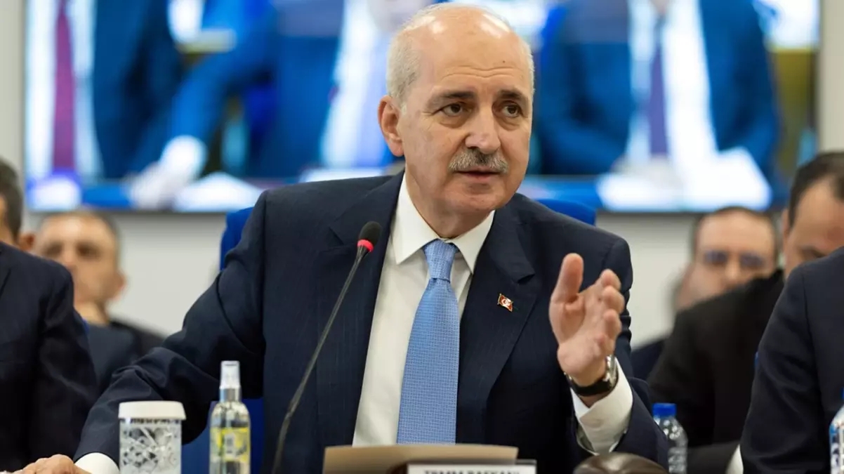 TBMM Başkanı Numan Kurtulmuş, MHP Genel Başkanı Devlet Bahçeli'nin Abdullah...