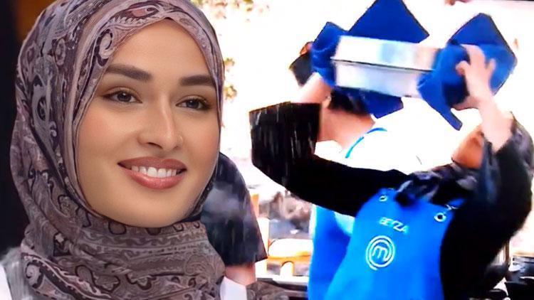 Masterchef'te Kızgın Yağ Kazası: Beyza Yüzünden Yaralandı, Sağlık Ekibi Hızla Müdahale Etti