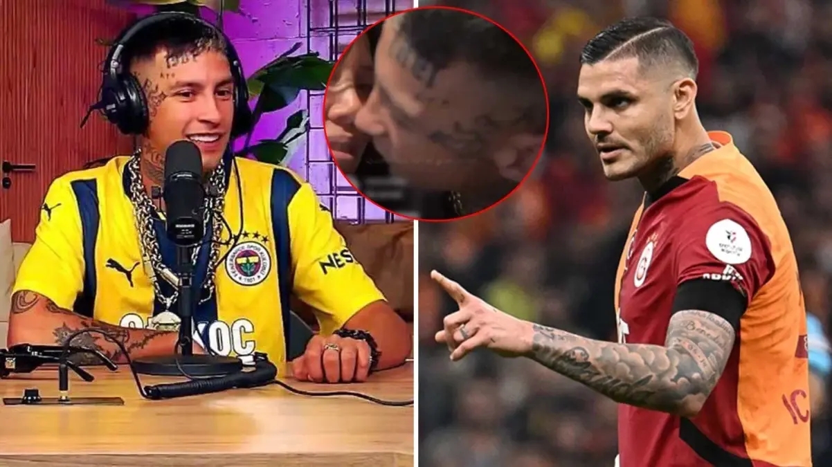 Wanda Nara’nın Icardi’yi aldattığı L-Gante, Fenerbahçe formasıyla canlı yayına katıldı