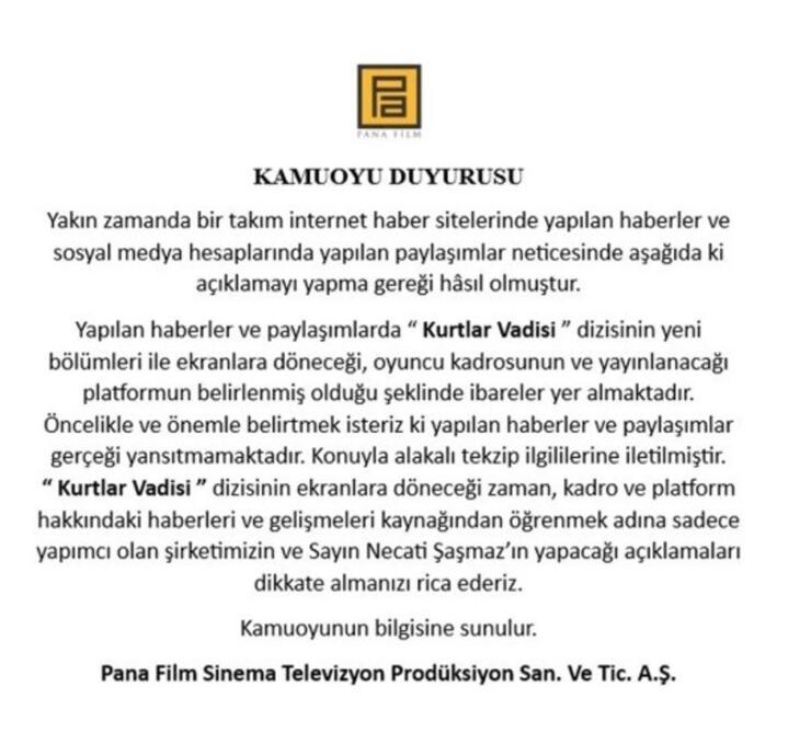 "Kurtlar Vadisi dönüş yapacak mı? Cahit Kayaoğlu, merak edilen soruya yanıt vermedi!"