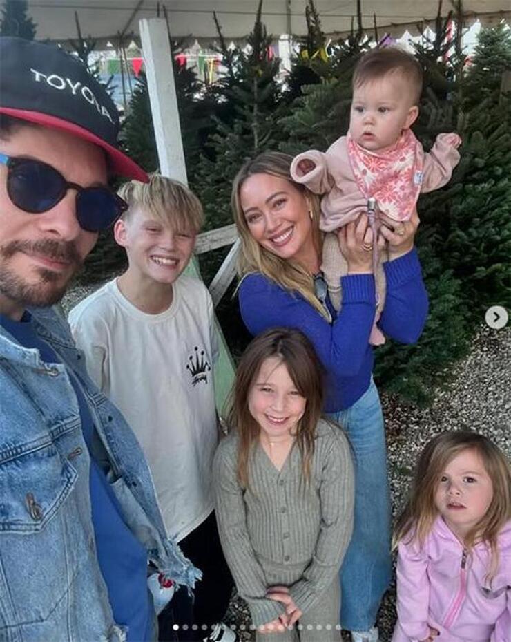 Hilary Duff ve Matthew Koma, beşinci yıl dönümünde mutluluğu paylaştı, çocuklarıyla sevgi dolu anlar yaşadı