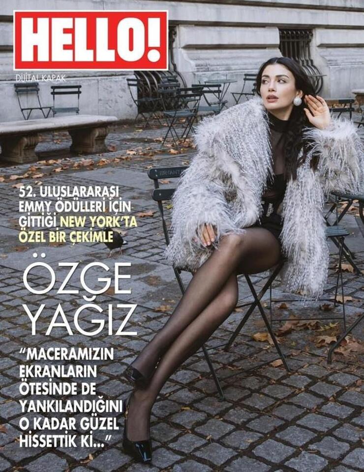 Özge Yağız: Tarihi figürleri canlandırma arzusu Emmy Ödülleri'nde gündeme geldi