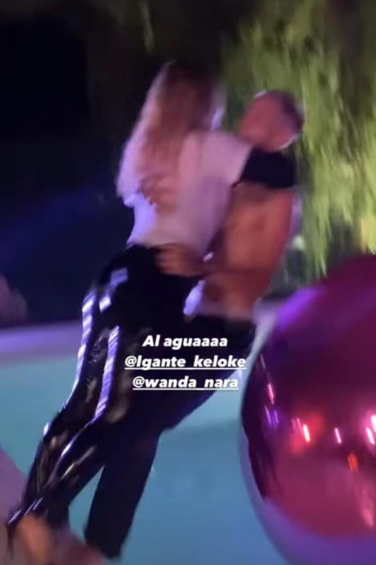 Wanda Nara, boşanma sürecinde yeni yaşını çılgın bir parti ile ve sevgilisiyle kutladı!