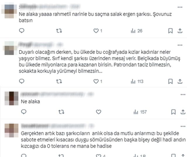 Hadise'nin Yılbaşı Gecesi Narin İçin Seslendirdiği Şarkı Tartışmalara Neden Oldu