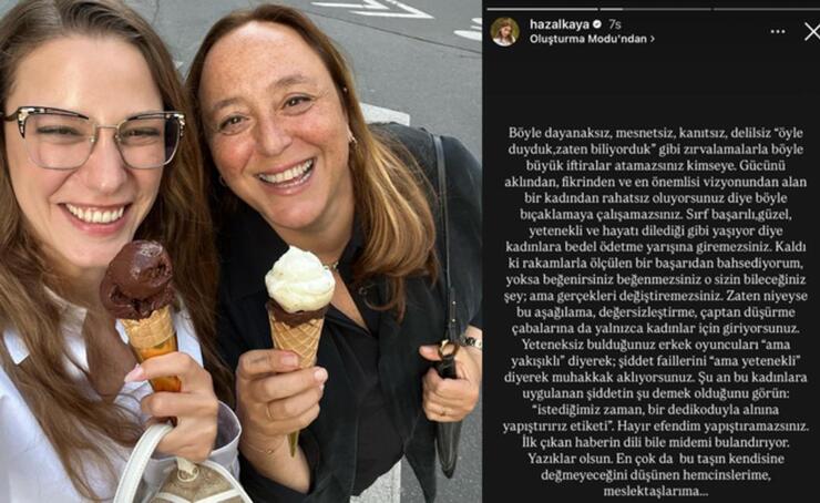 Hazal Kaya'ya sosyal medyada tepki: Ayşe Barım ve Serenay Sarıkaya iddialarına sert yanıt verdi!