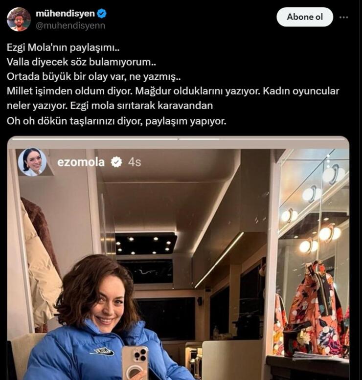 Ezgi Mola'nın Karavan Paylaşımı Tartışmaları Alevlendirdi! Ayşe Barım İddiaları Gündemde