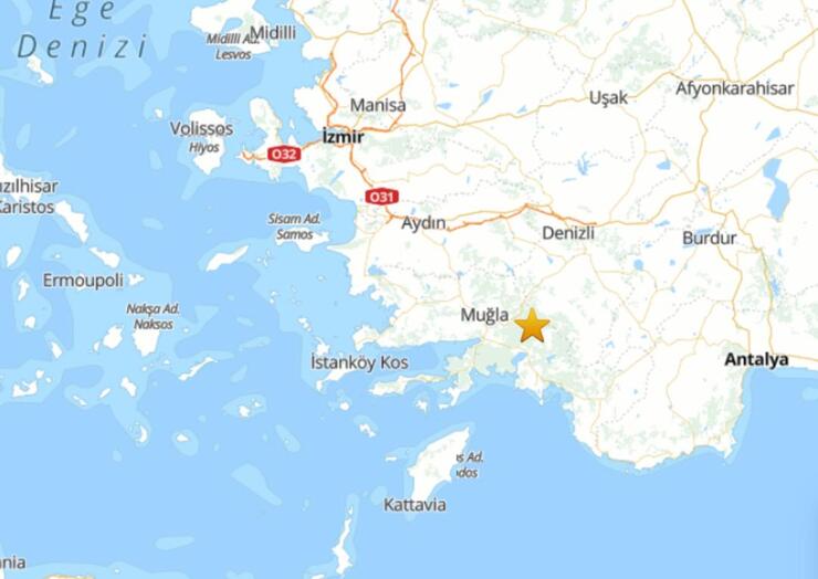 Muğla'da İki Gün Üst Üste 4 Büyüklüğünde Depremler: İlk Sarsıntı Menteşe'de, İkincisi Marmaris'te