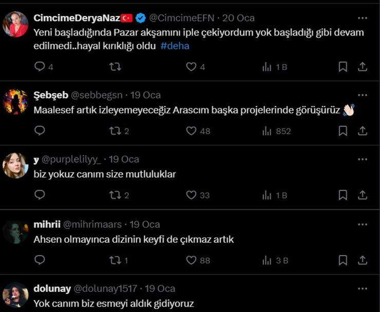 Ahsen Eroğlu Deha'dan ayrıldı, Aras Bulut İynemli'nin tepki çeken paylaşımı!