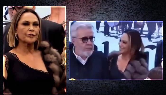 Hülya Avşar'ın Uğur Yücel'i şaşırtan hareketi! Galada dudağındaki piercingiyle olay oldu!