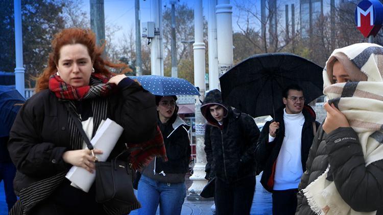 İstanbul için sağanak yağış uyarısı yapıldı, yurt genelinde sis ve buzlanma etkili olacak!