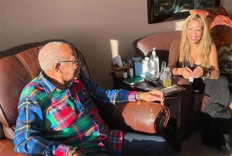 Ünlü sunucu Wendy Williams'ın duygusal anları: Babacığıma gitmek istiyorum