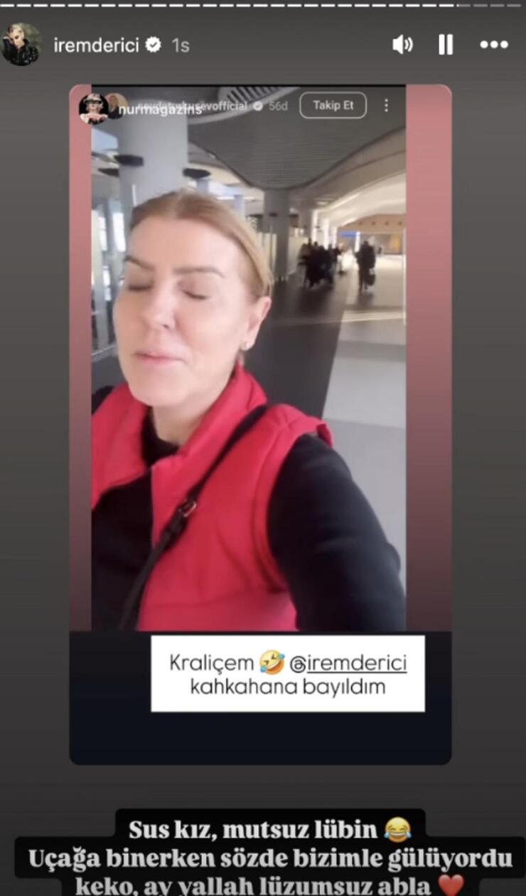 İrem Derici ve Sevda Türküsev Uçakta Karşılaştı, Tartışma Başladı!