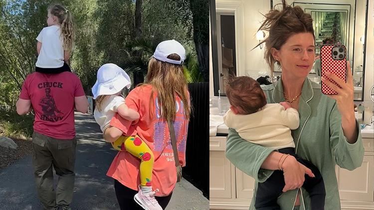 Chris Pratt ve Katherine Schwarzenegger çocuklarıyla mutlu bir aile olmanın keyfini çıkarıyor