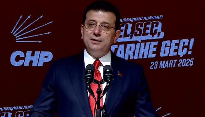 İmamoğlu: "Bu tarihi günde yola çıkıyoruz, onlara güle güle demeyi bekliyorum"