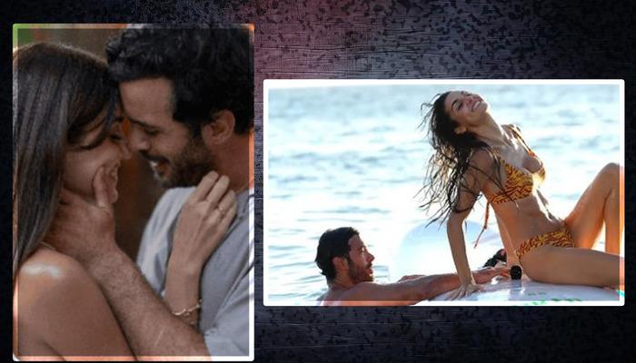 Rüzgara Bırak filminin Moskova galası olay oldu! Barış Arduç ve Hande Erçel'in uyumu sosyal medyayı salladı