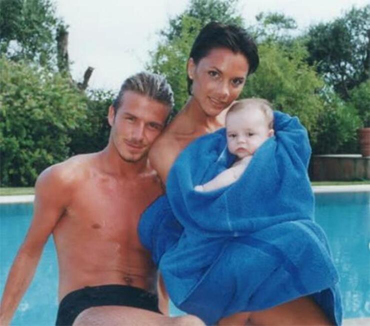 David Beckham'ın torun heyecanı! Beckham çifti, dört çocuklarından bir torun bekliyor.