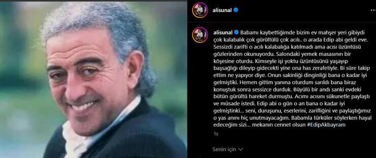 Ali Sunal, Edip Akbayram'ın ölümüyle ilgili duygularını anlattı: Ev mahşer yeri gibiydi!