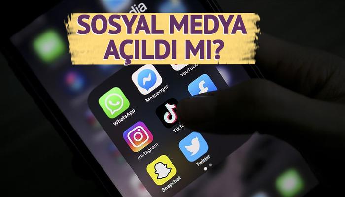 Sosyal medya erişim sorunu İstanbul'da sona erdi! Instagram, Twitter, WhatsApp ve diğer uygulamalar açıldı mı?