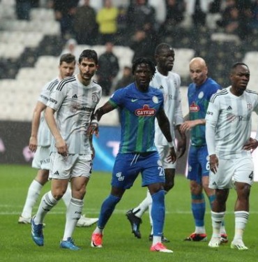Beşiktaş, Çaykur Rizespor'u 3-2 Yendi